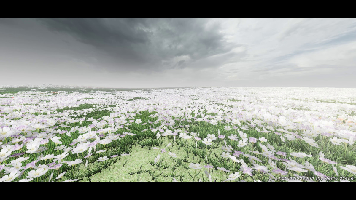 PolyArt Series - Grass & Flowers