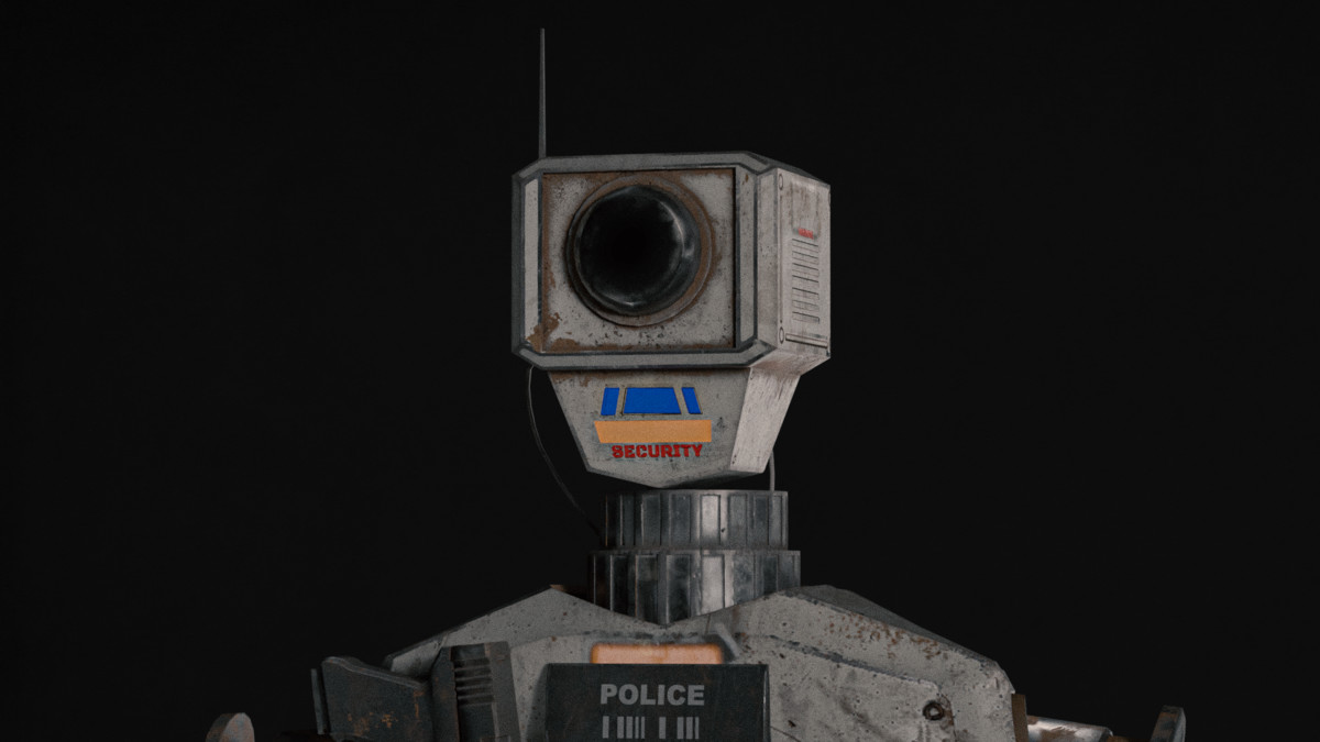 Surveillance Security Robot NPC