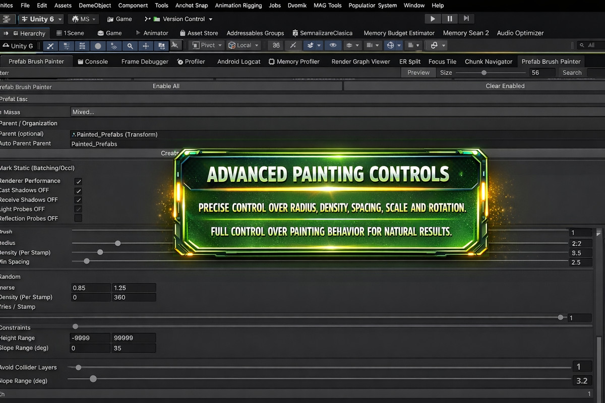 MAG Vegetation Painter PRO - Fast Tree Painter