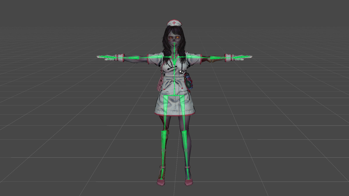 Zombie Nurse | Character Enemy Mobs