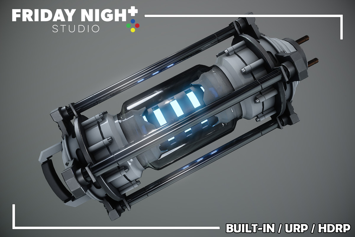 Futuristic Battery – Sci-Fi Power Source