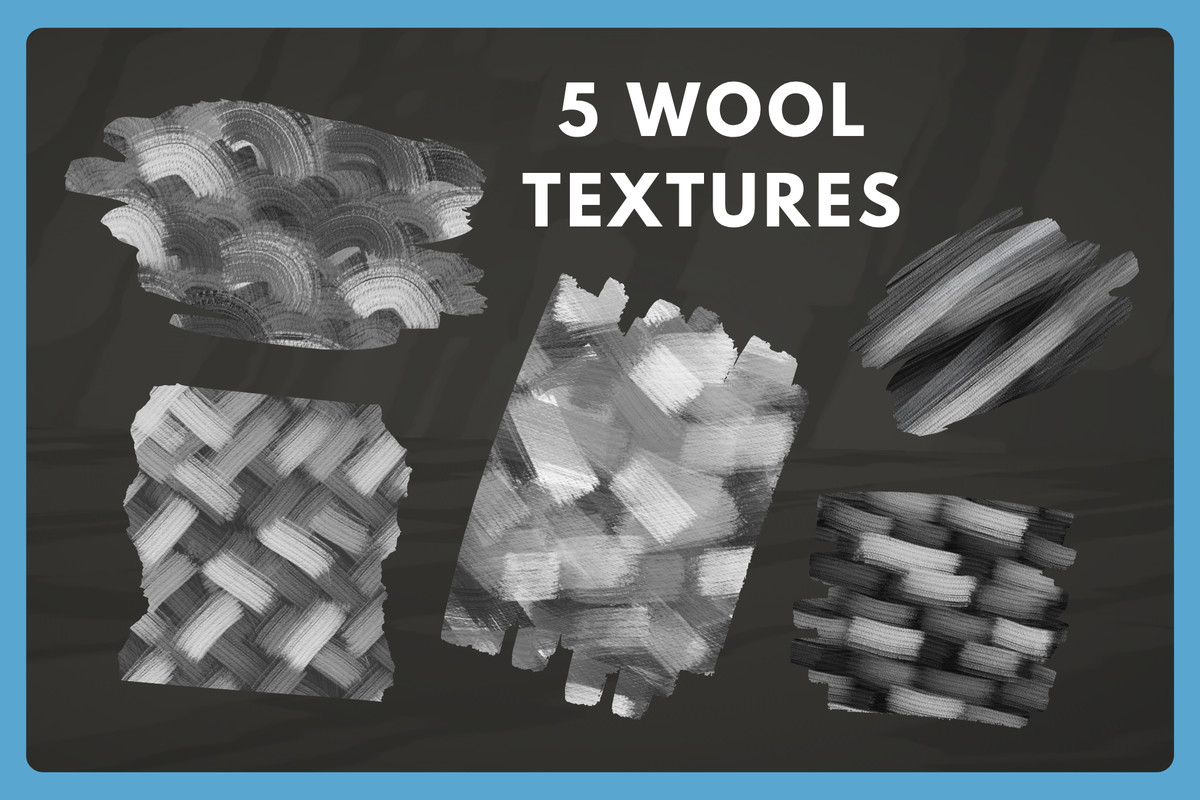 Handpainted Shader and Wool Textures