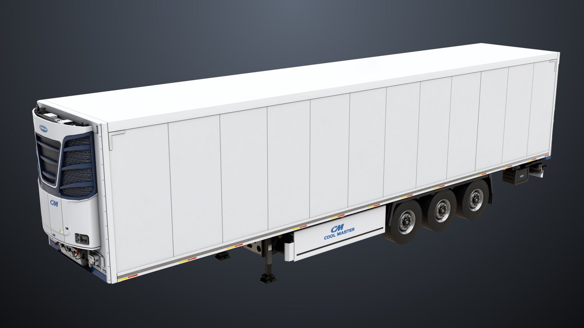 Refrigerator Trailer 05 URP HDRP Textures