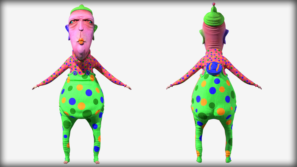 Cartoon Stylized Character - Cranky