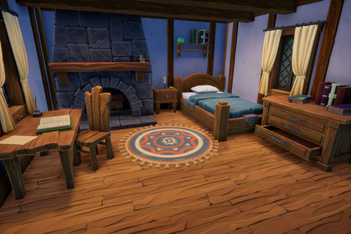 Stylized Medieval Village