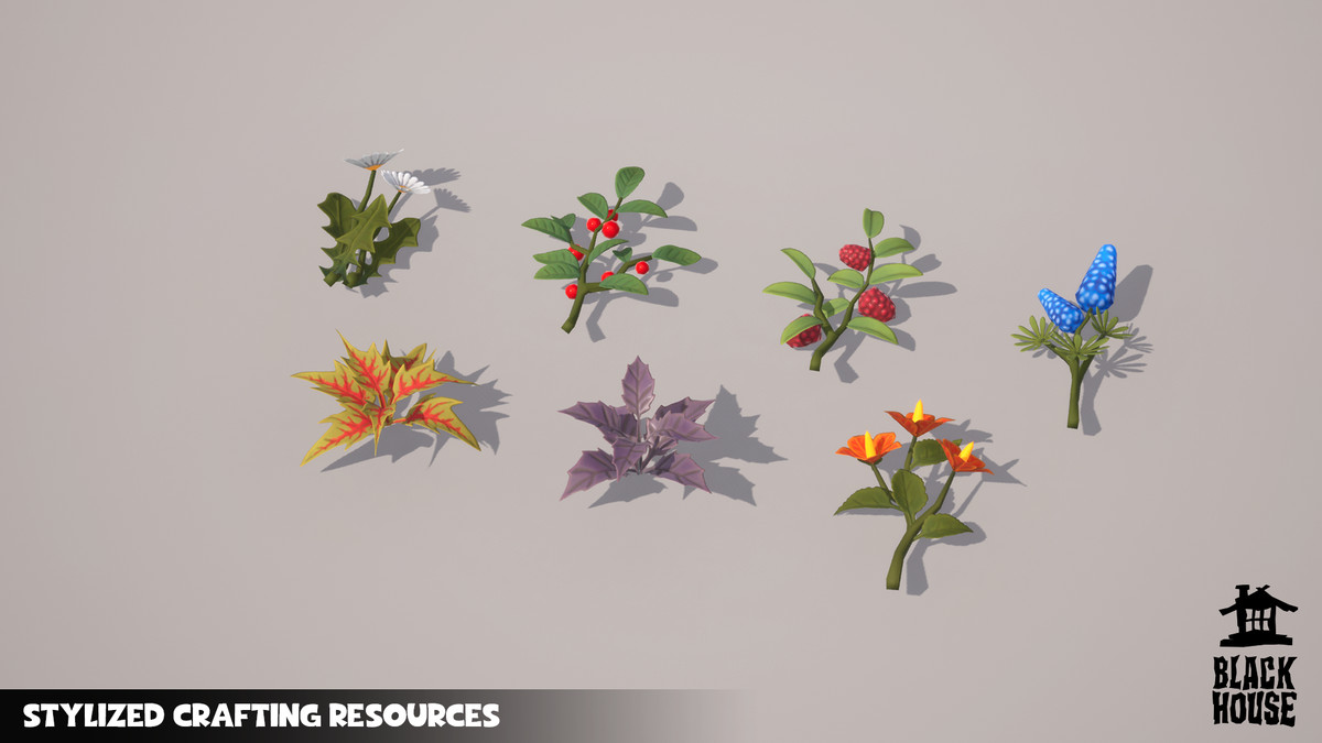 Stylized Crafting Resources