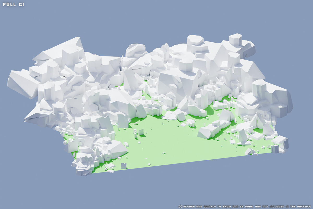 PolyArt Series - Cliffs