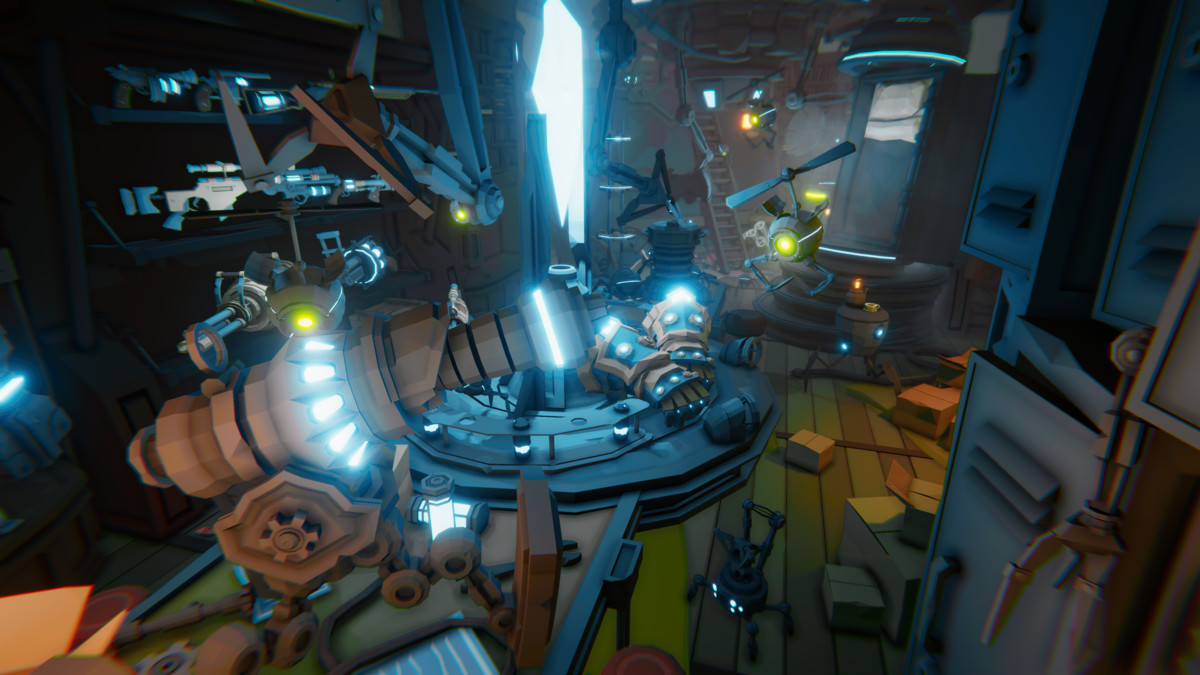 STYLIZED Fantasy Magitech Laboratory - Low Poly 3D Art