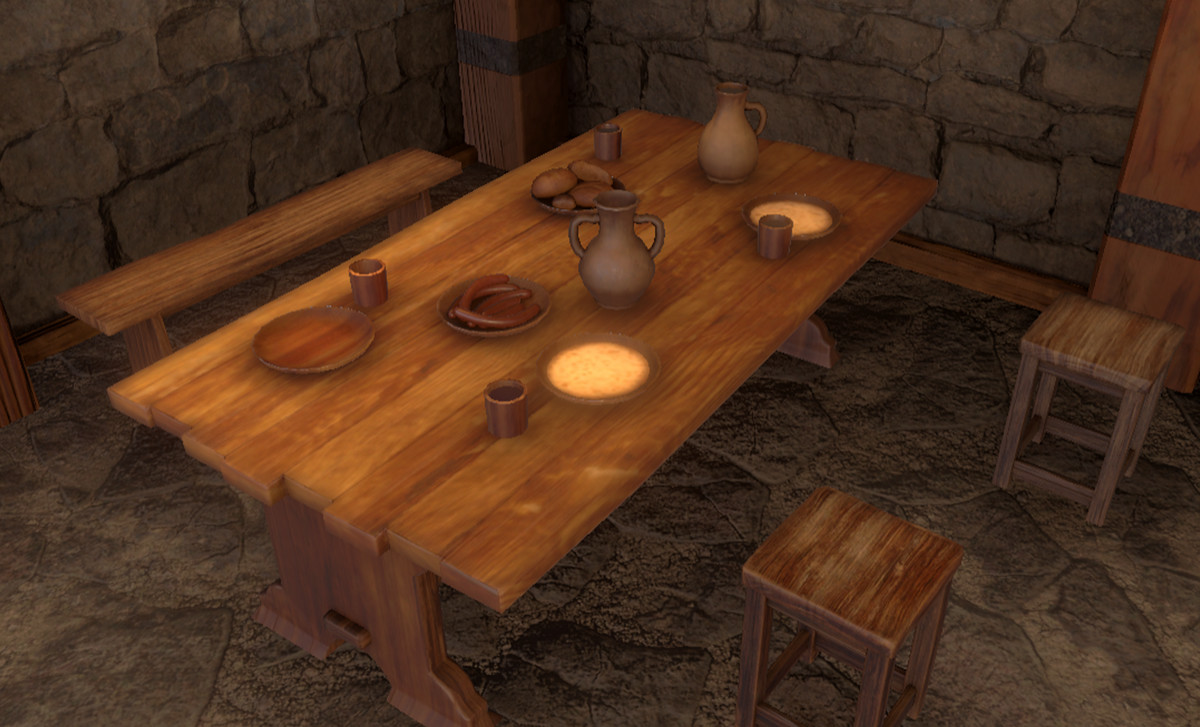 Medieval dining set Kv
