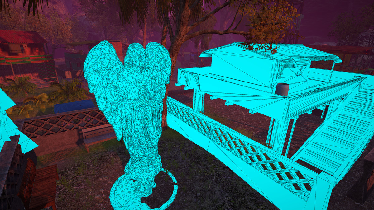 South Pacific Island - Map