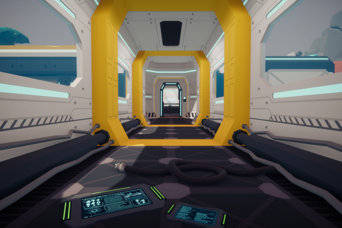 Low Poly Sci-Fi Planet Base - Space Station