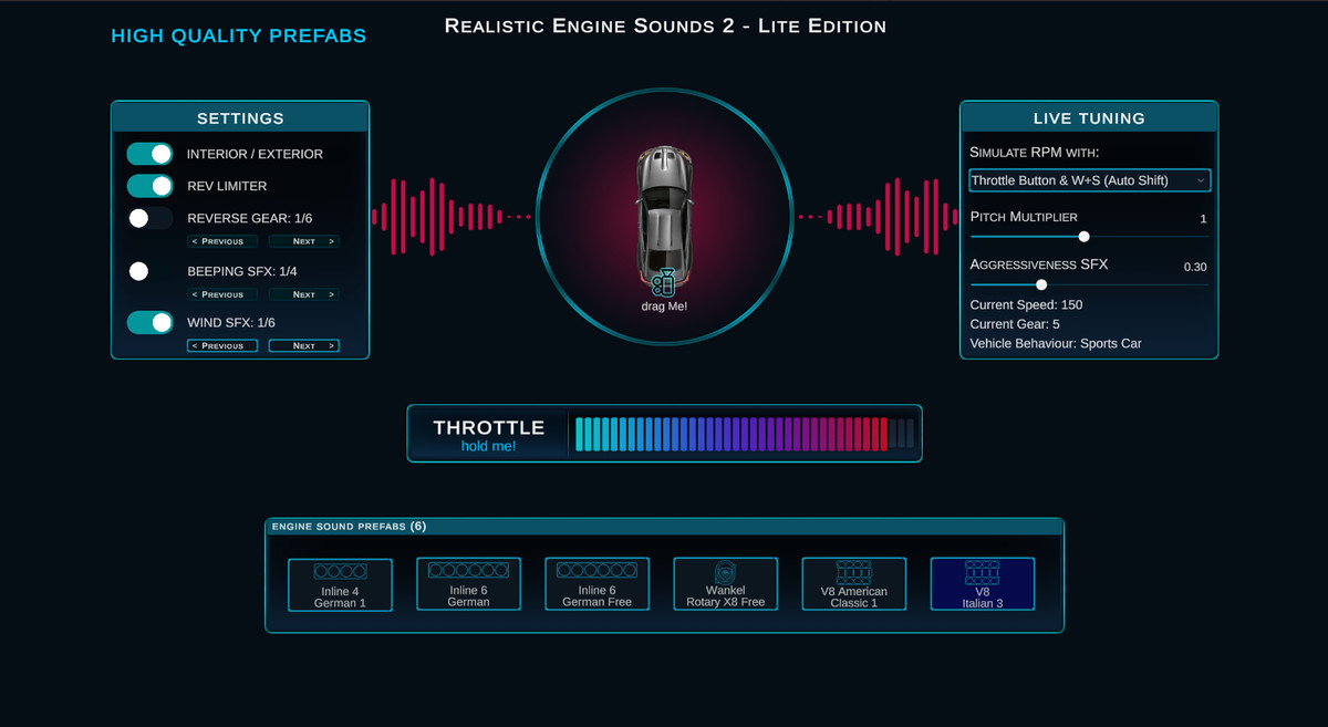 Realistic Engine Sounds 2 - Lite Edition