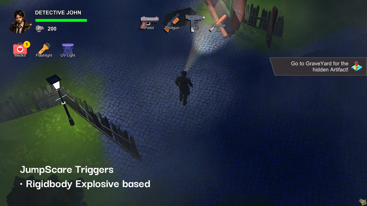 Top Down Horror Survival Game Kit – TPS (PC + Mobile)