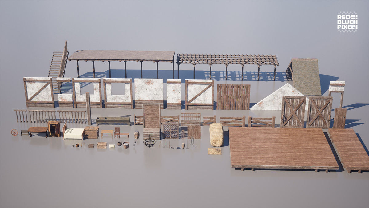 Medieval Horse Stable