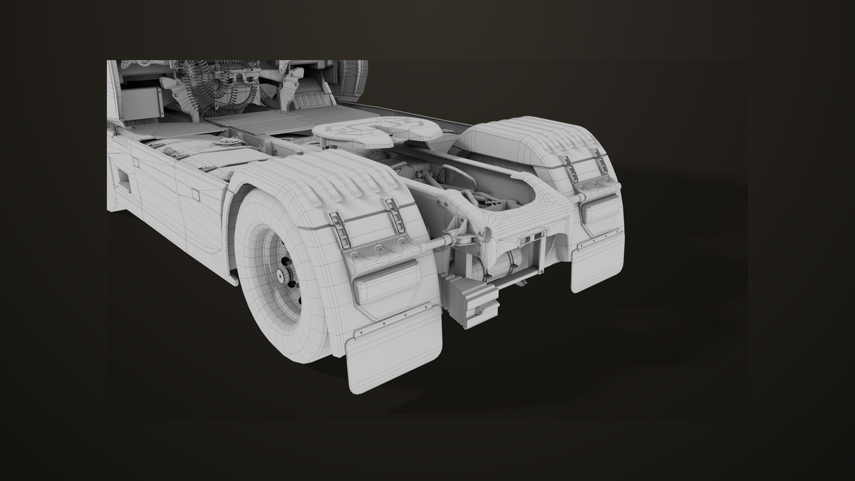 Chassis 06 Yellow URP HDRP Textures