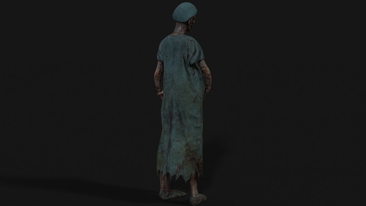 Pregnant Walker — Zombie Hospital Collection