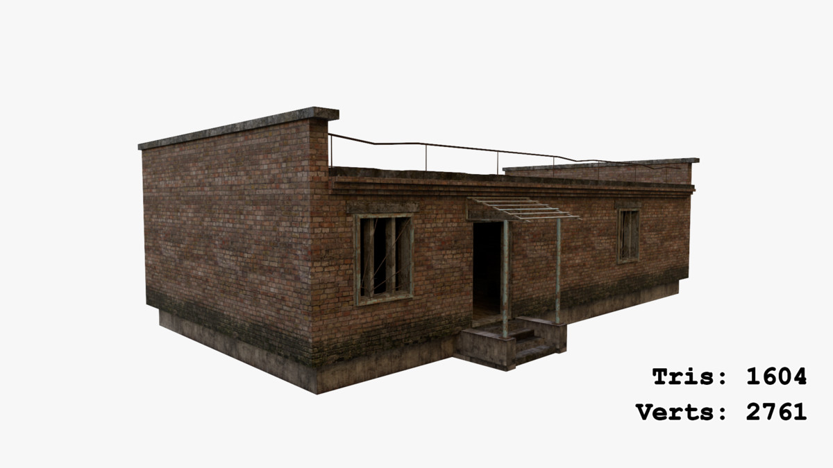 Abandoned Apocalyptic Buildings Mega Pack