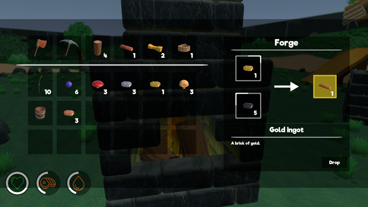 Survival Game Template Stylized 3D