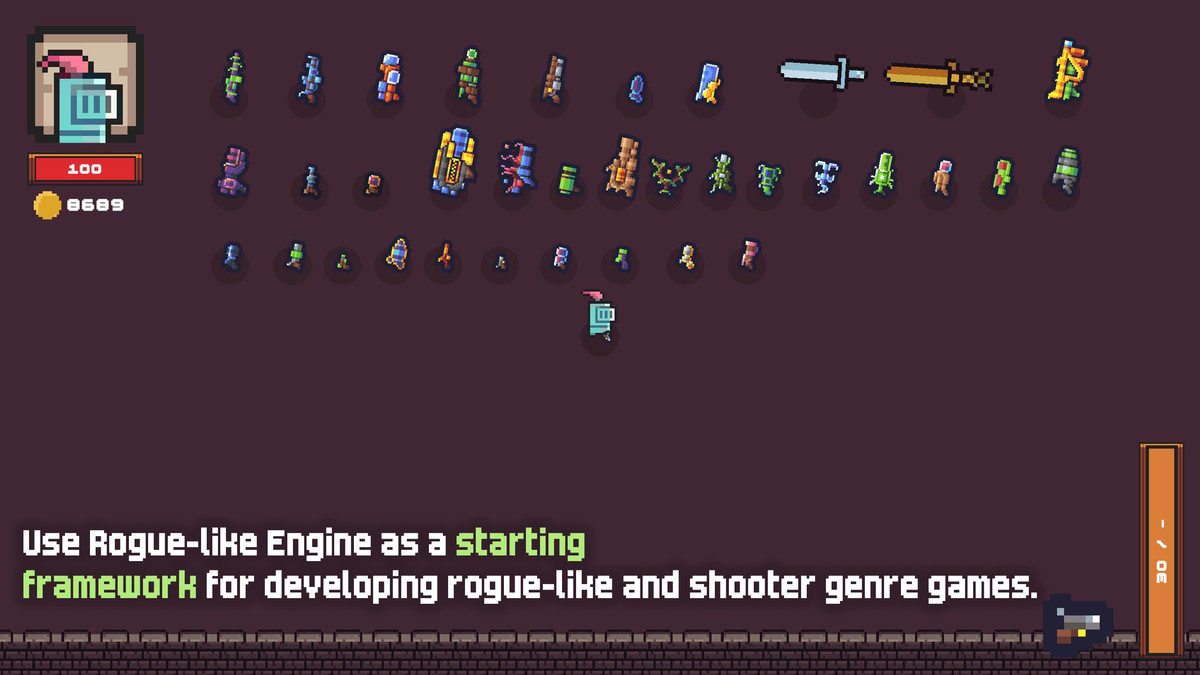 Top Down - Rogue-like Engine