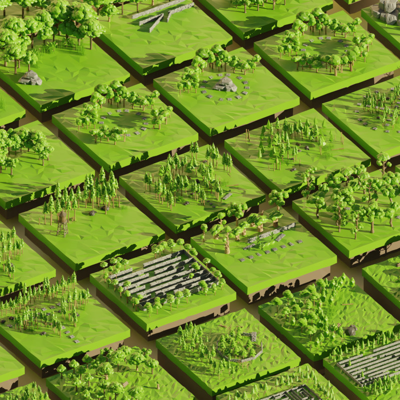 Low Poly: Complete Nature Assets