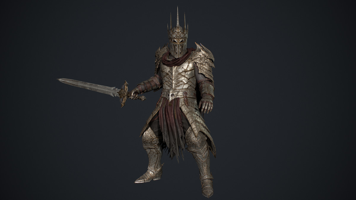 Hollowed Knight - Dark Fantasy Character