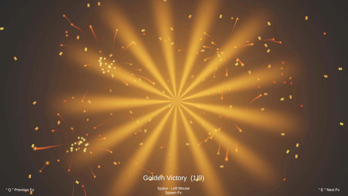 Juicy FX: Victory, End Game & Casual Particles