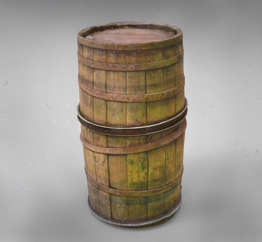Barrels Drums Racks Volume one: photogrammetry custom LODs