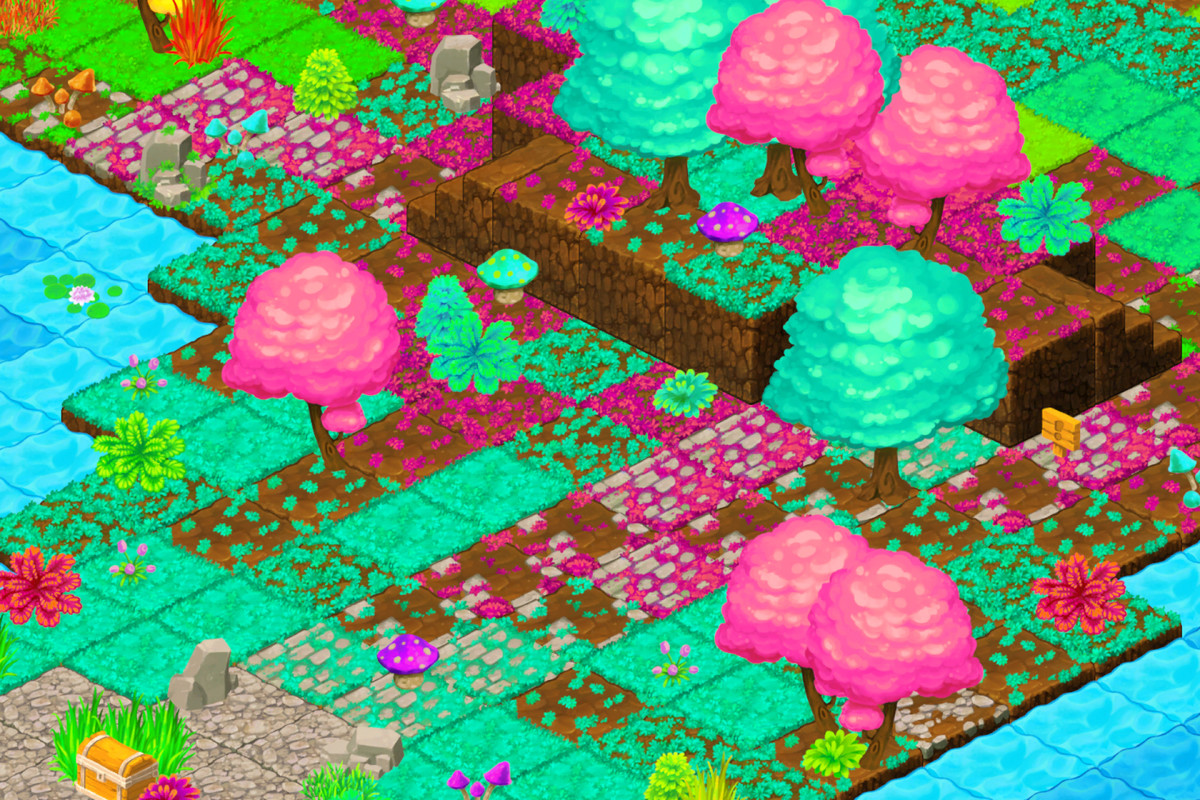 Forest - Isometric Block Tileset