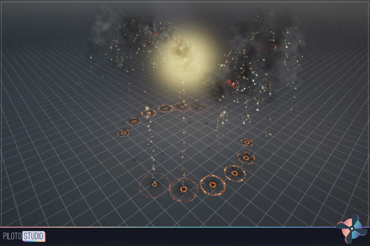 Realistic Fireworks VFX