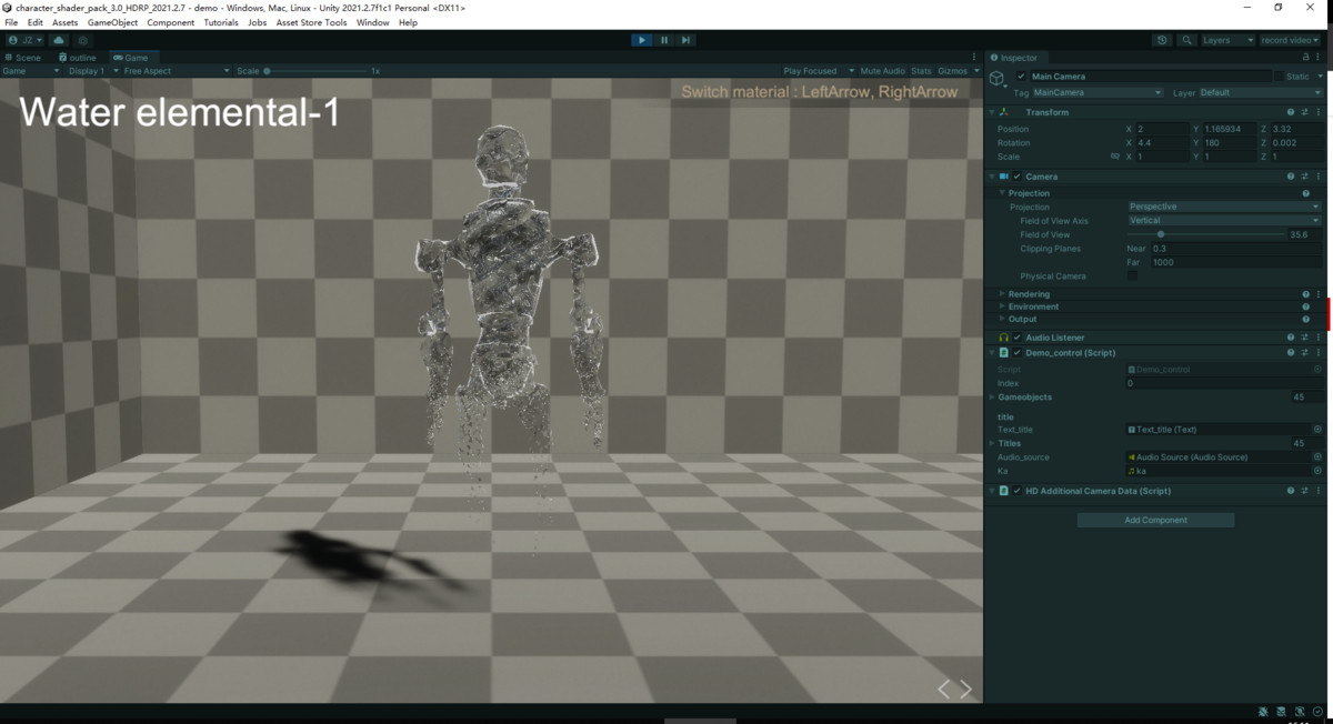 Character Shader Pack 3.0 - HDRP