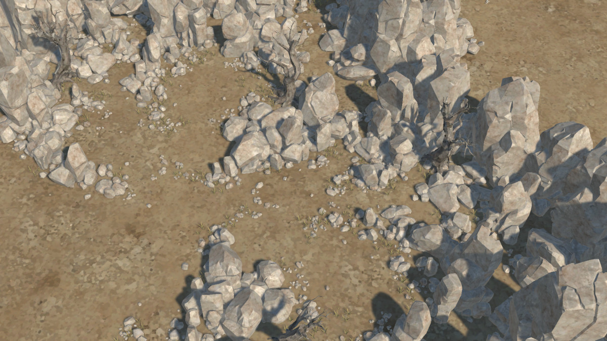 LowPoly Nature Stone