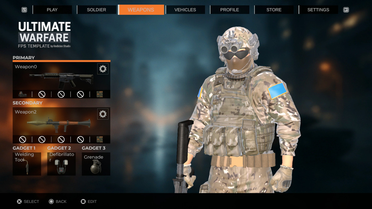 Ultimate Warfare - FPS Multiplayer Template