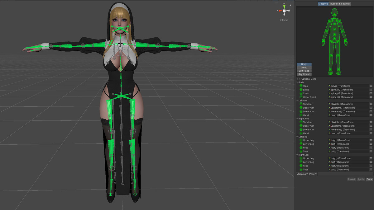 Nun Celestia - Female Character Series