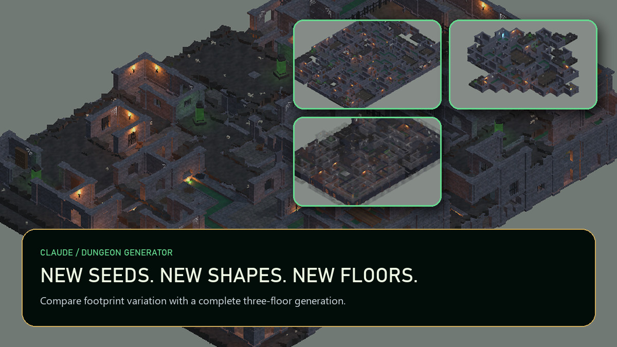 Dungeon Generator - WFC Level Builder, Live Painting & NavMesh