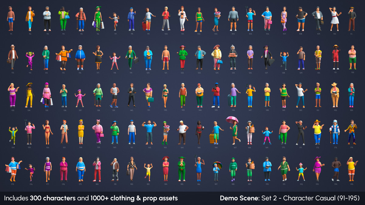 Cartoon City - Low Poly City 3D Models Pack