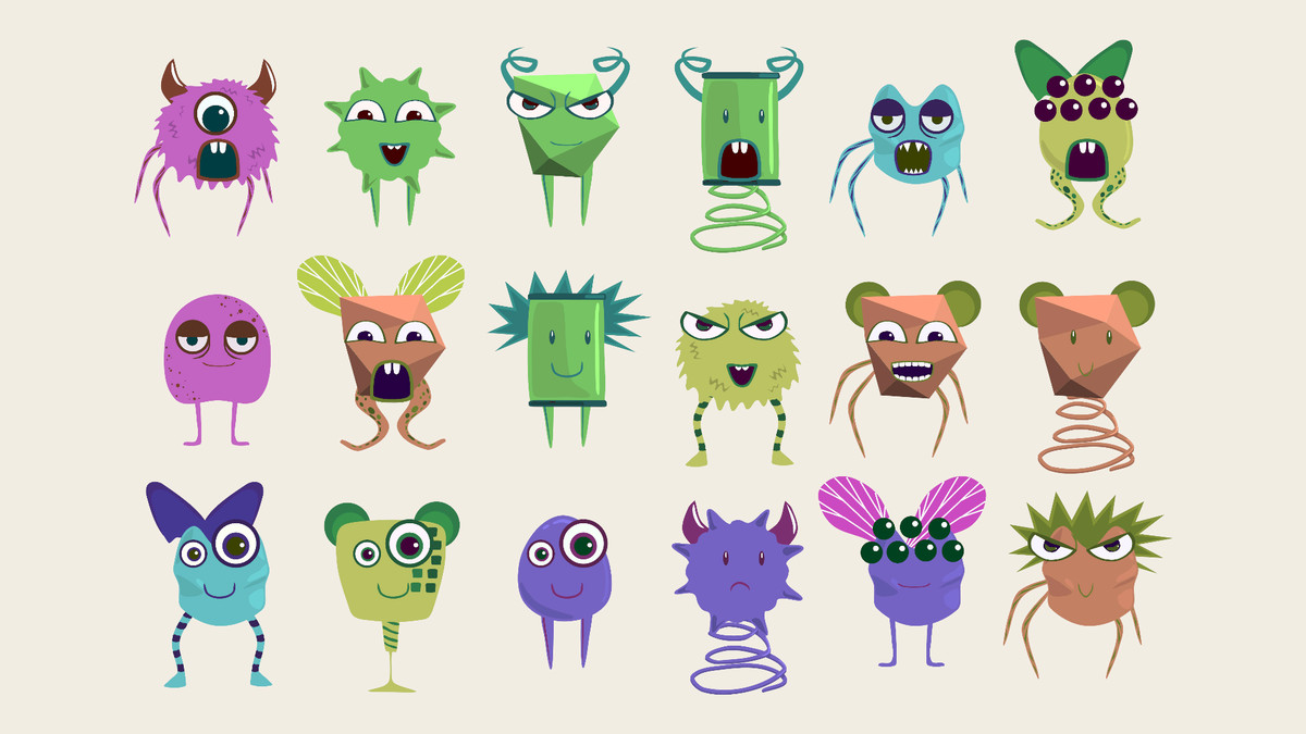 Monster Maker 2D – Custom Character Generator Pack