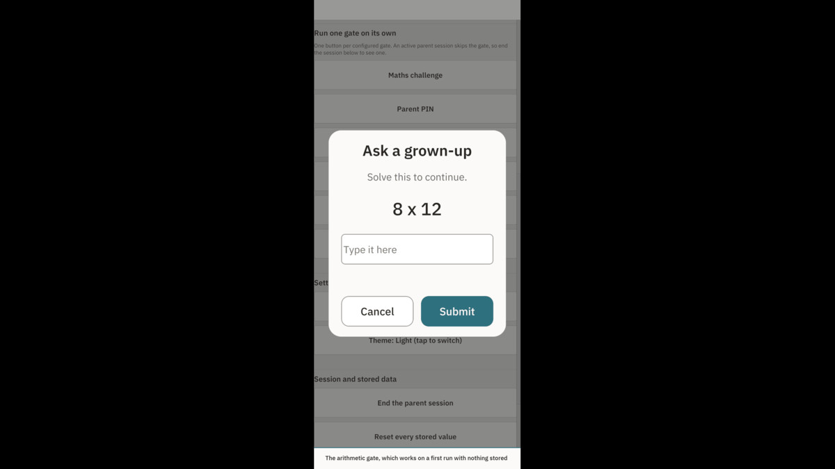 Guardian Gate | Parent Access for Kids Apps