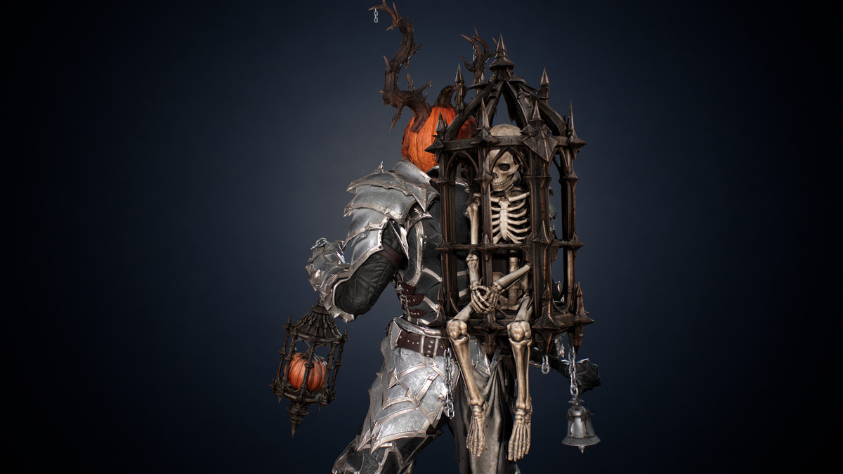 Pumpkin Reaper – Dark Fantasy Halloween Character