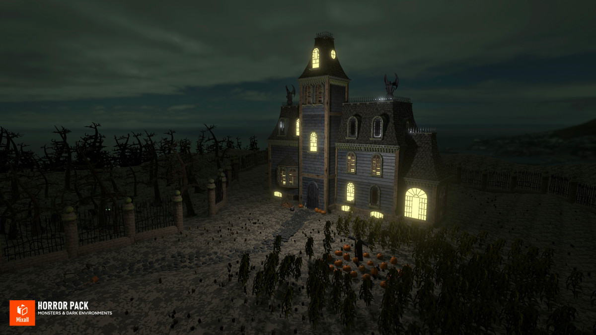 Horror Pack — Monsters & Dark Environments