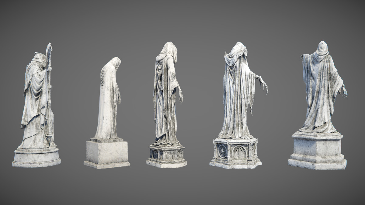 Haunted Statues