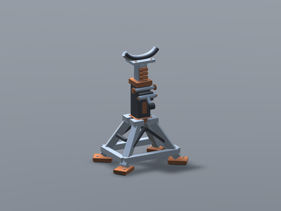 Workshop Lifting Pack - Engine Hoist Axle Stand and Drain Pan