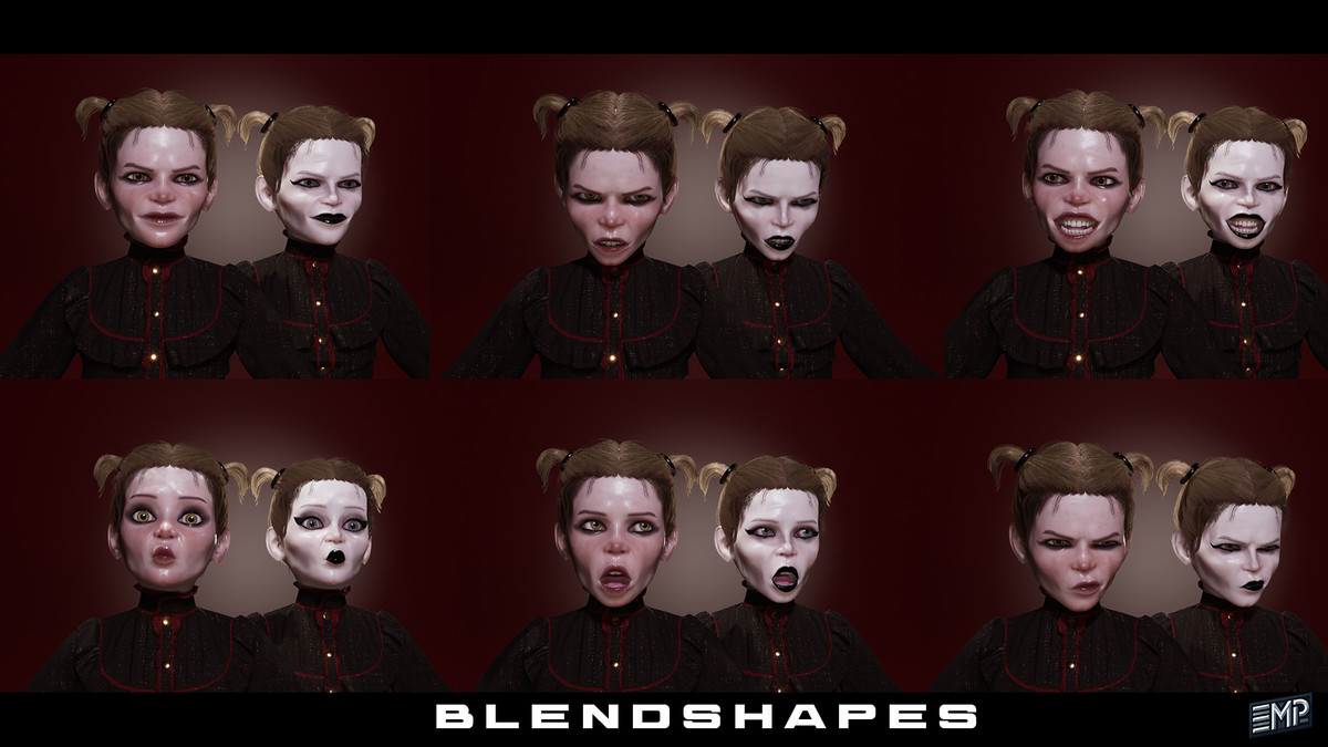 Creepy girl