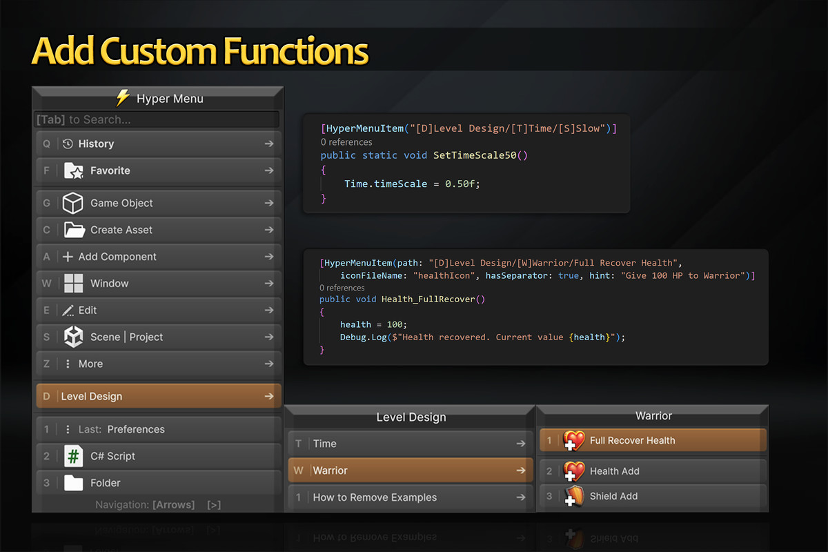 Hyper Menu - Upgrade Main Menu | Create Your Workflow