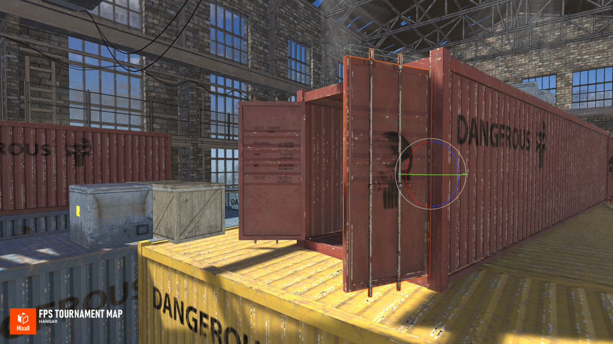 FPS tournament map - Hangar