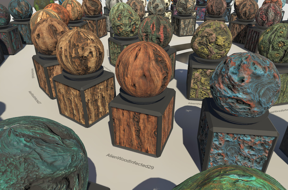 Alien Nature Materials - Wood Special