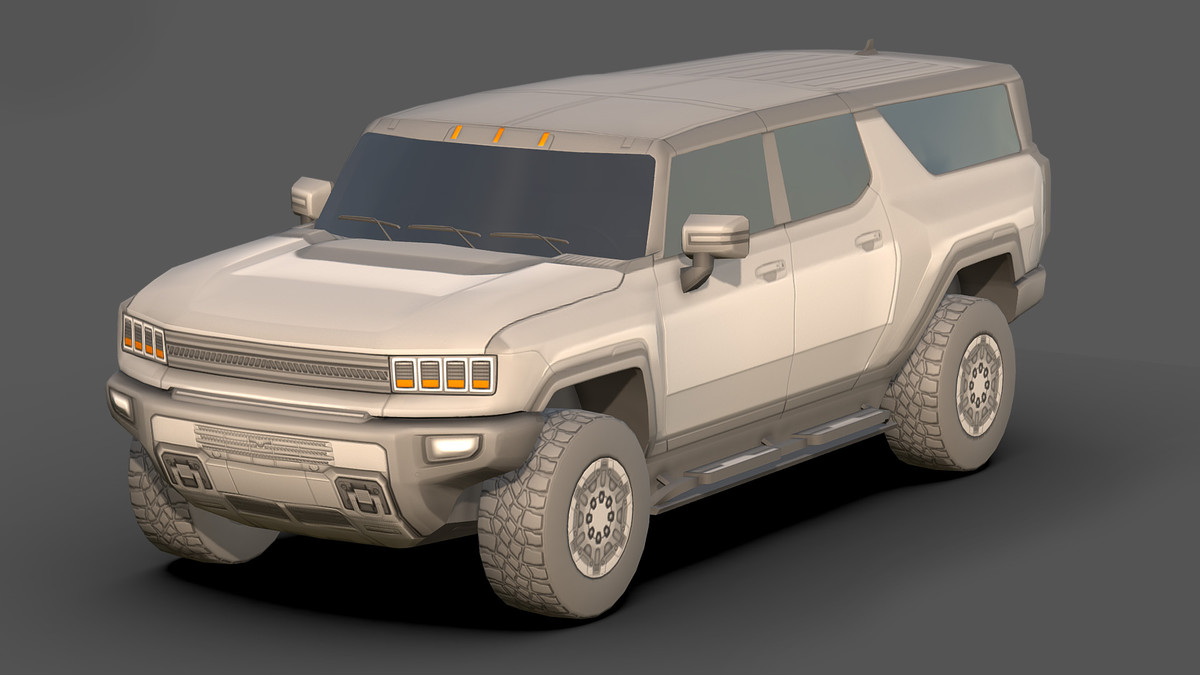 City Low Poly Car 7