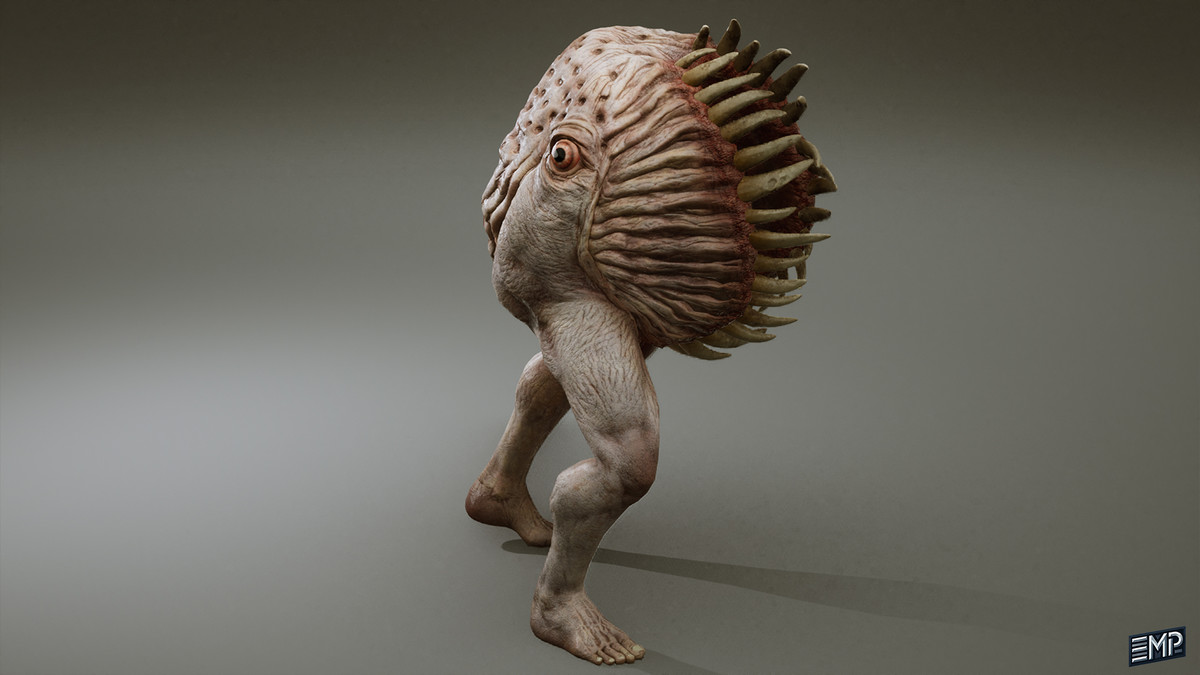 Creepy monster
