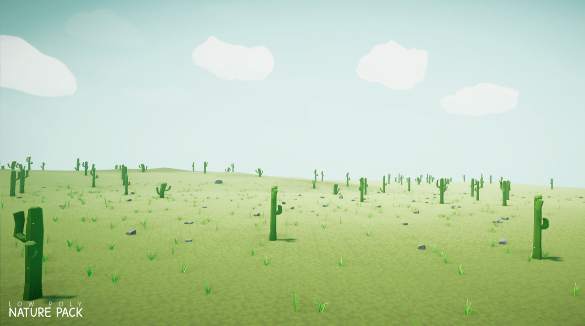 Low Poly Nature Biomes Pack