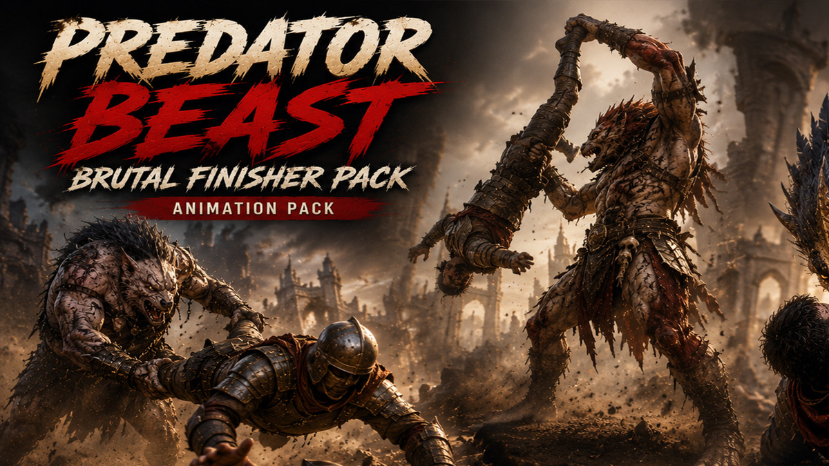 Predator Beast Brutal Finisher Animation Pack