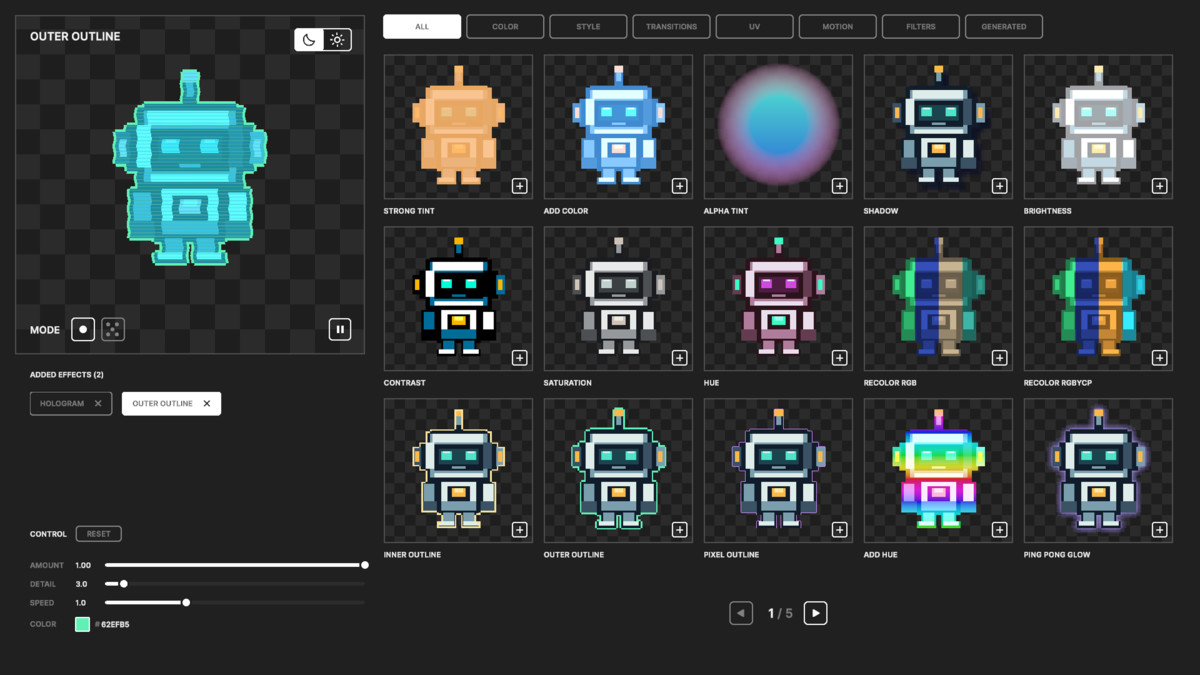2D Sprite Shaders & VFX Mega Pack - 66 Effects for URP